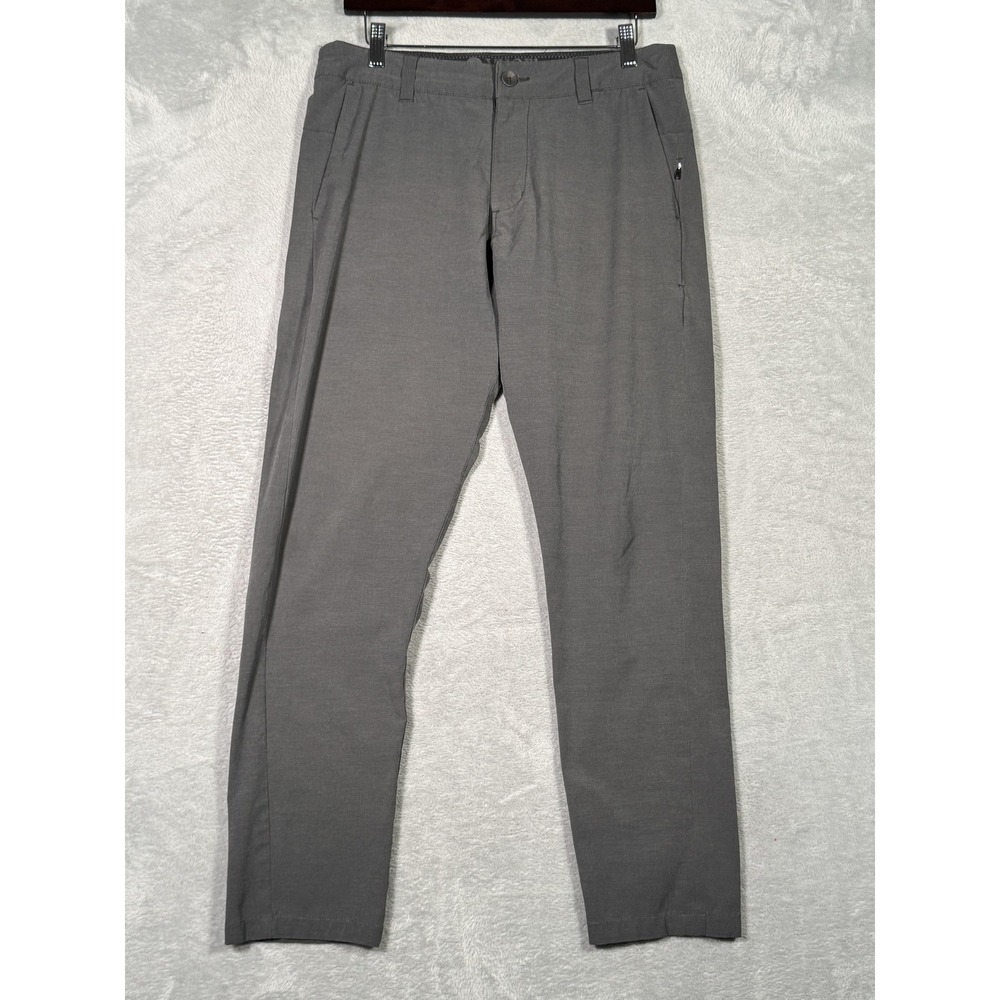Vuori Pants Mens 30x29 Gray Performance Chino Stretch Tech Travel Golf‎ Aim